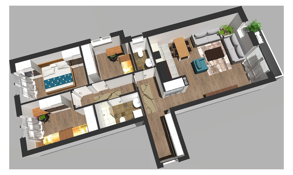 plan home tower1