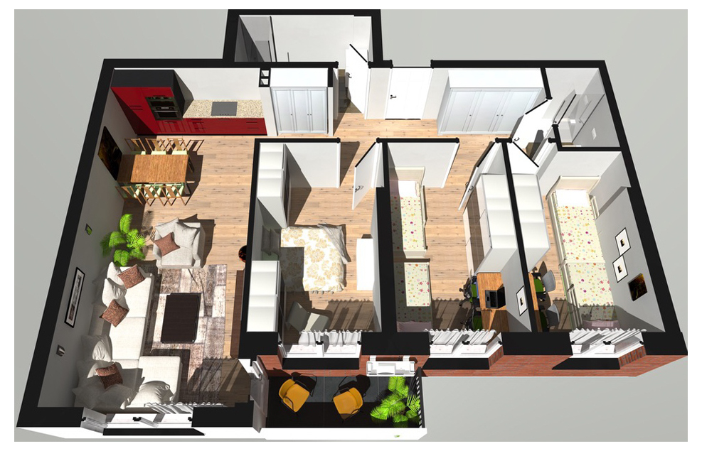 plan home tower1