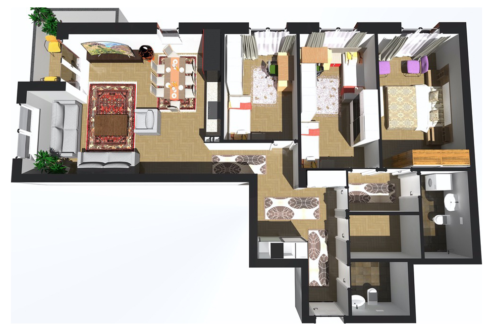 plan home tower1