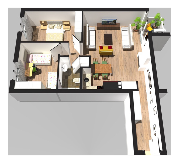 plan home tower1